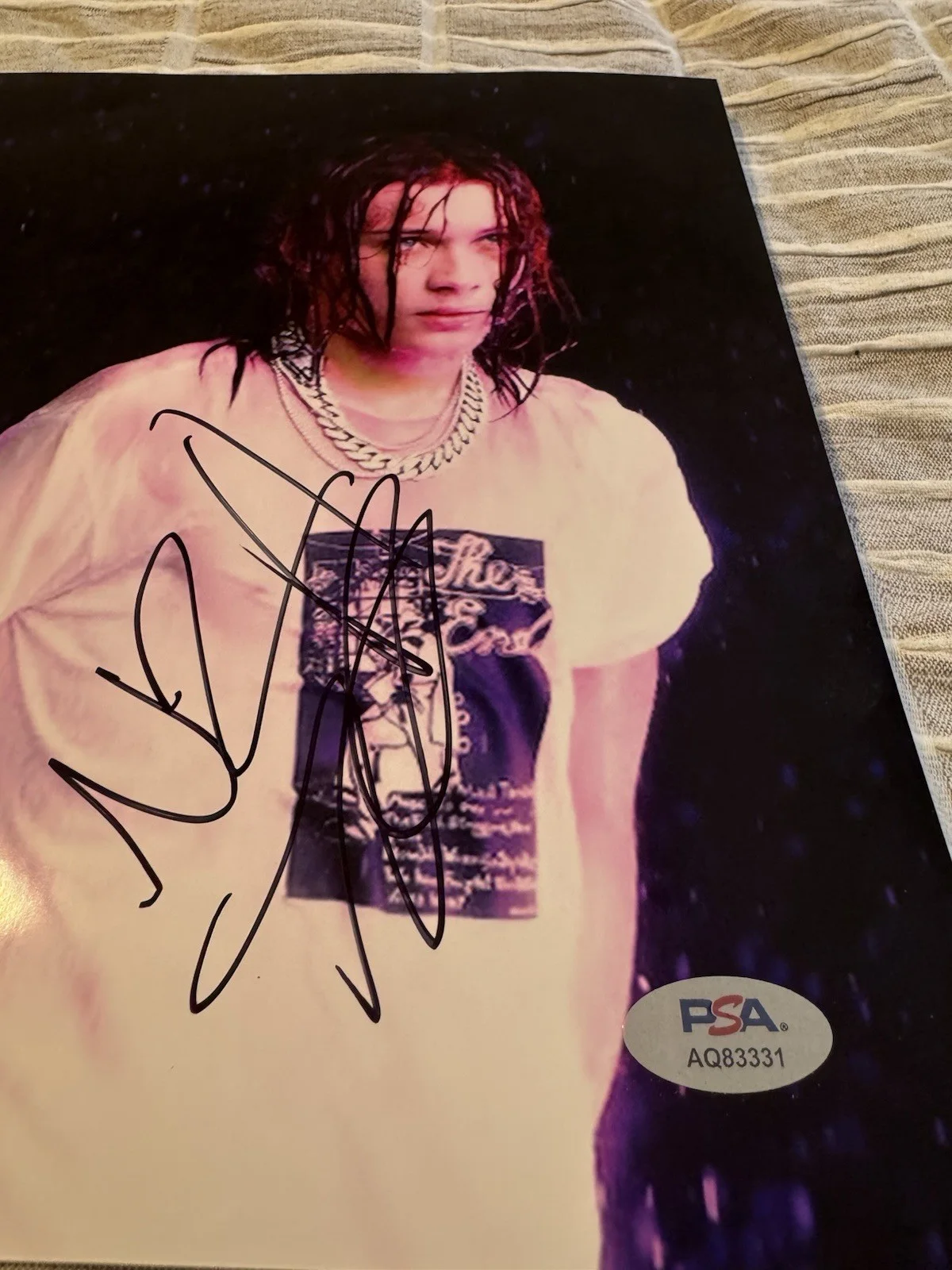 NETTSPEND SIGNED 8x10 PHOTO AUTHENTIC AUTOGRAPH PSA COA MUSIC RAP HIP HOP NETT, изображение 3