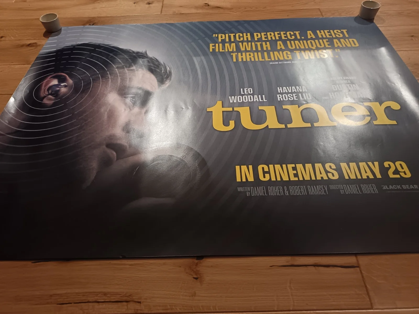Tuner UK Original Cinema Quad Poster 30"x40" Double sided, изображение 2