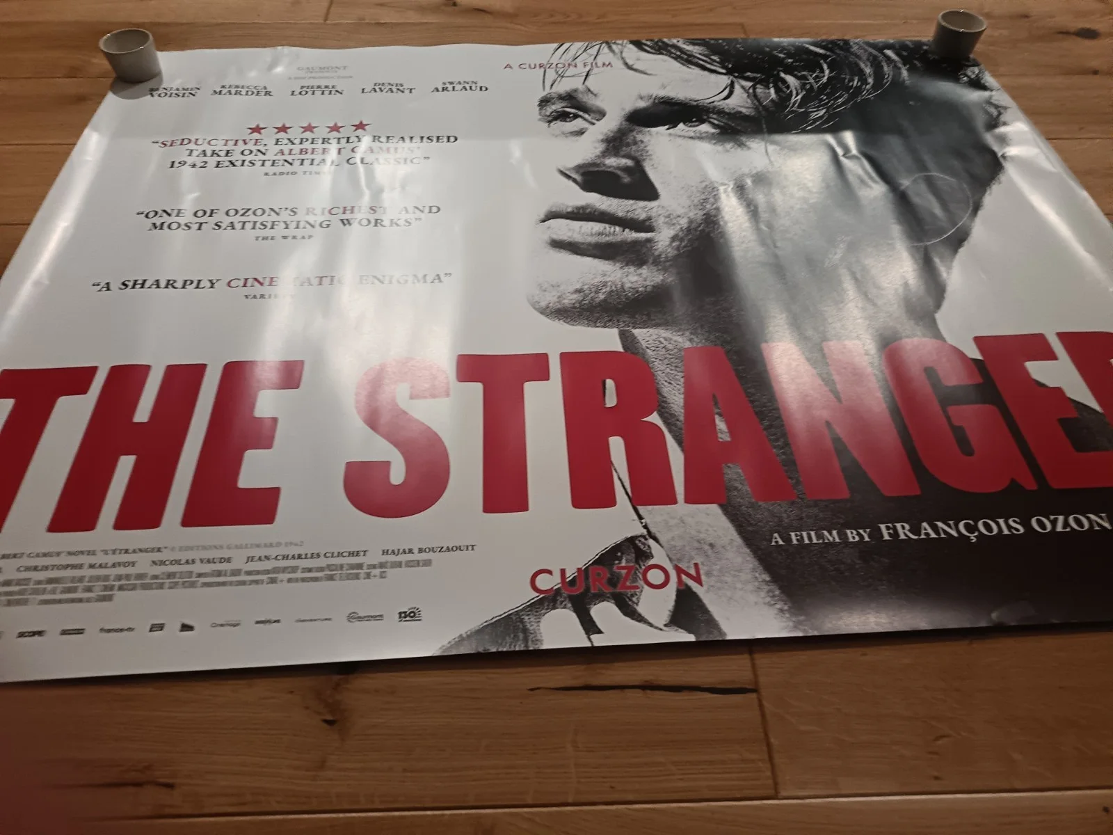 The Stranger UK Original Cinema Quad Poster 30"x40" Double sided, image 2
