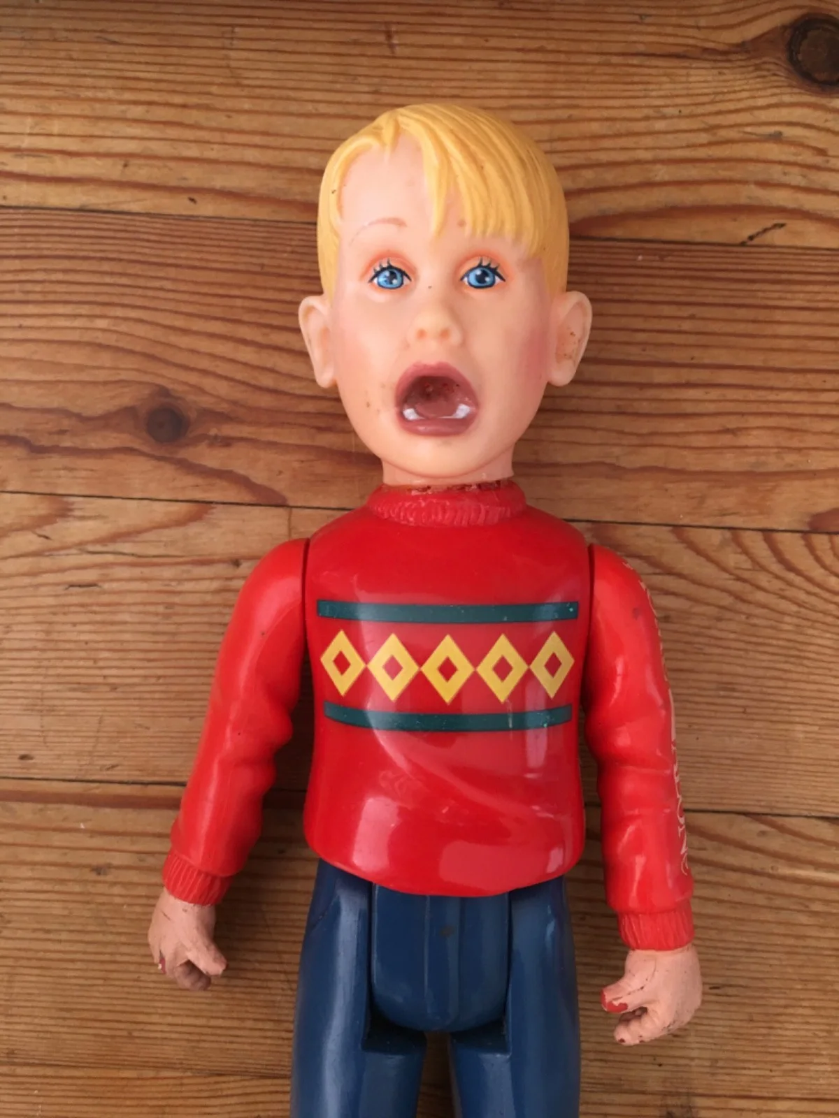 Home Alone Screaming Kevin Figure 1991 Macaulay Culkin Working Home Alone 2, изображение 4
