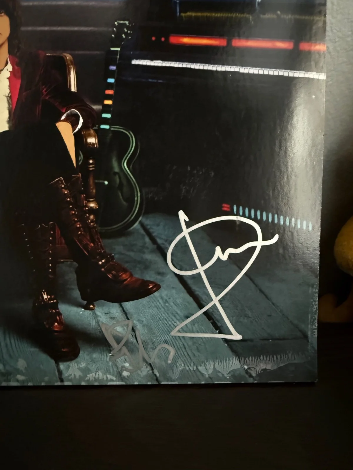 Julian Casablancas signed Phrazes for the Young 12" lp album, image 2