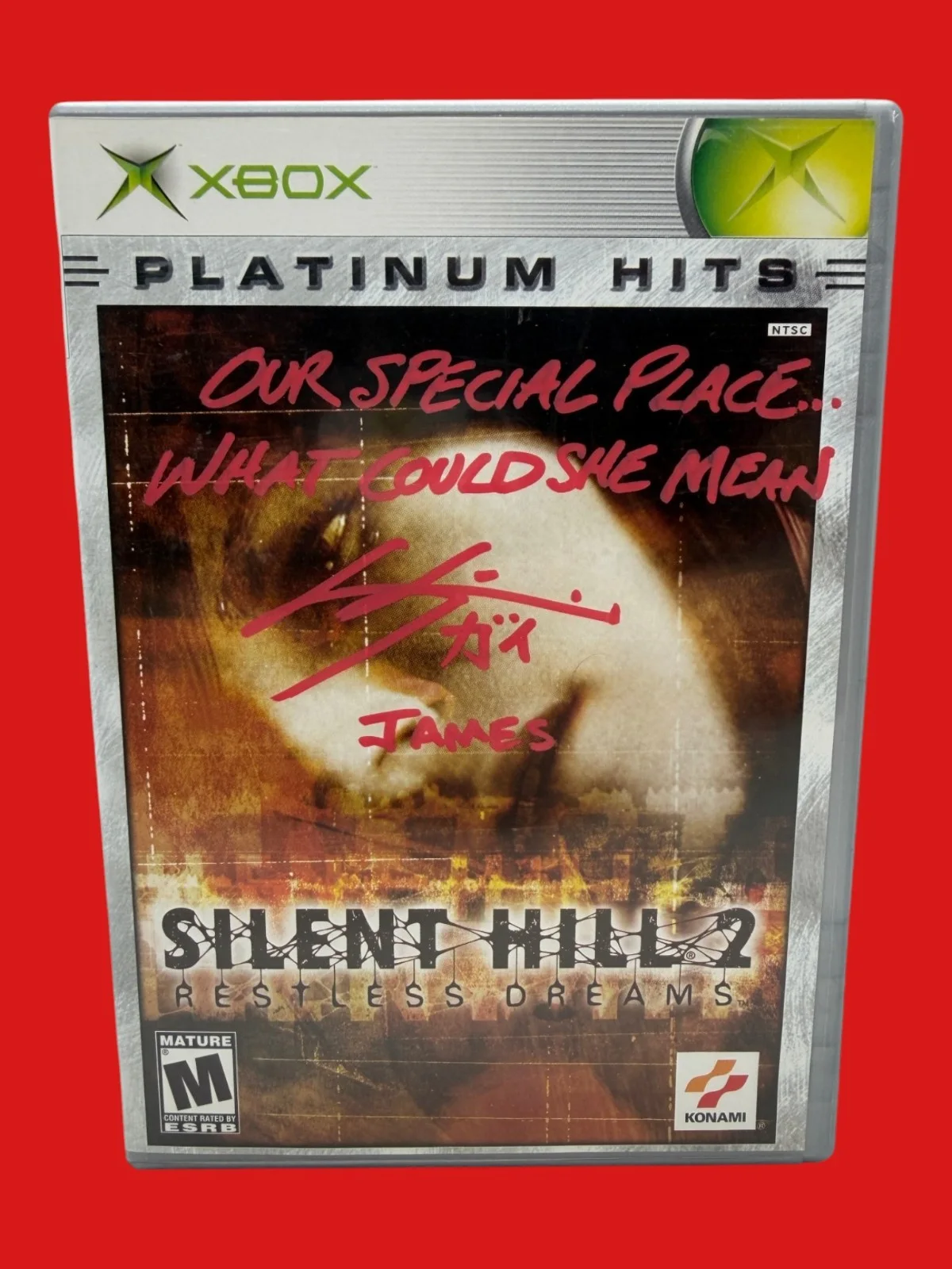 Guy Cihi — Guy Cihi Signed Xbox Game Silent Hill 2 James Sunderland Autograph JSA COA