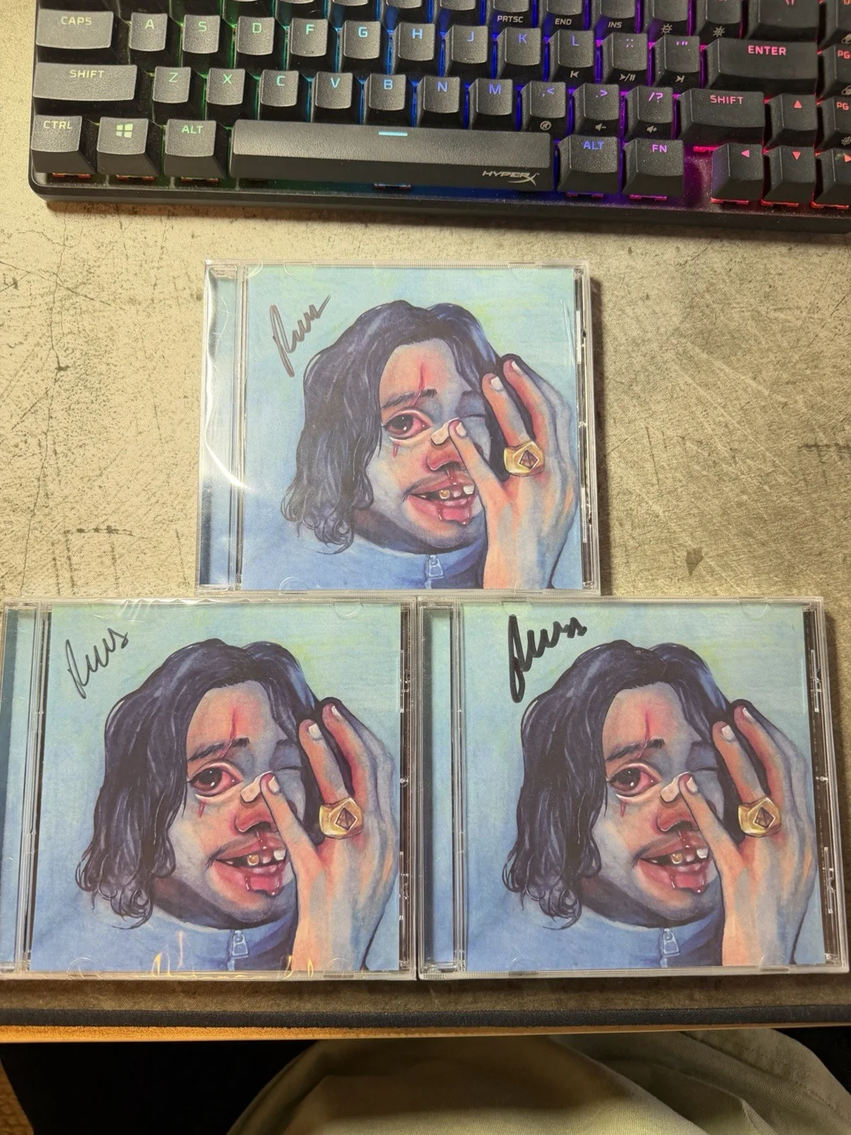 Russ Santiago Signed CD Russell Vitale Autographed NEW/SEALED x1, изображение 3