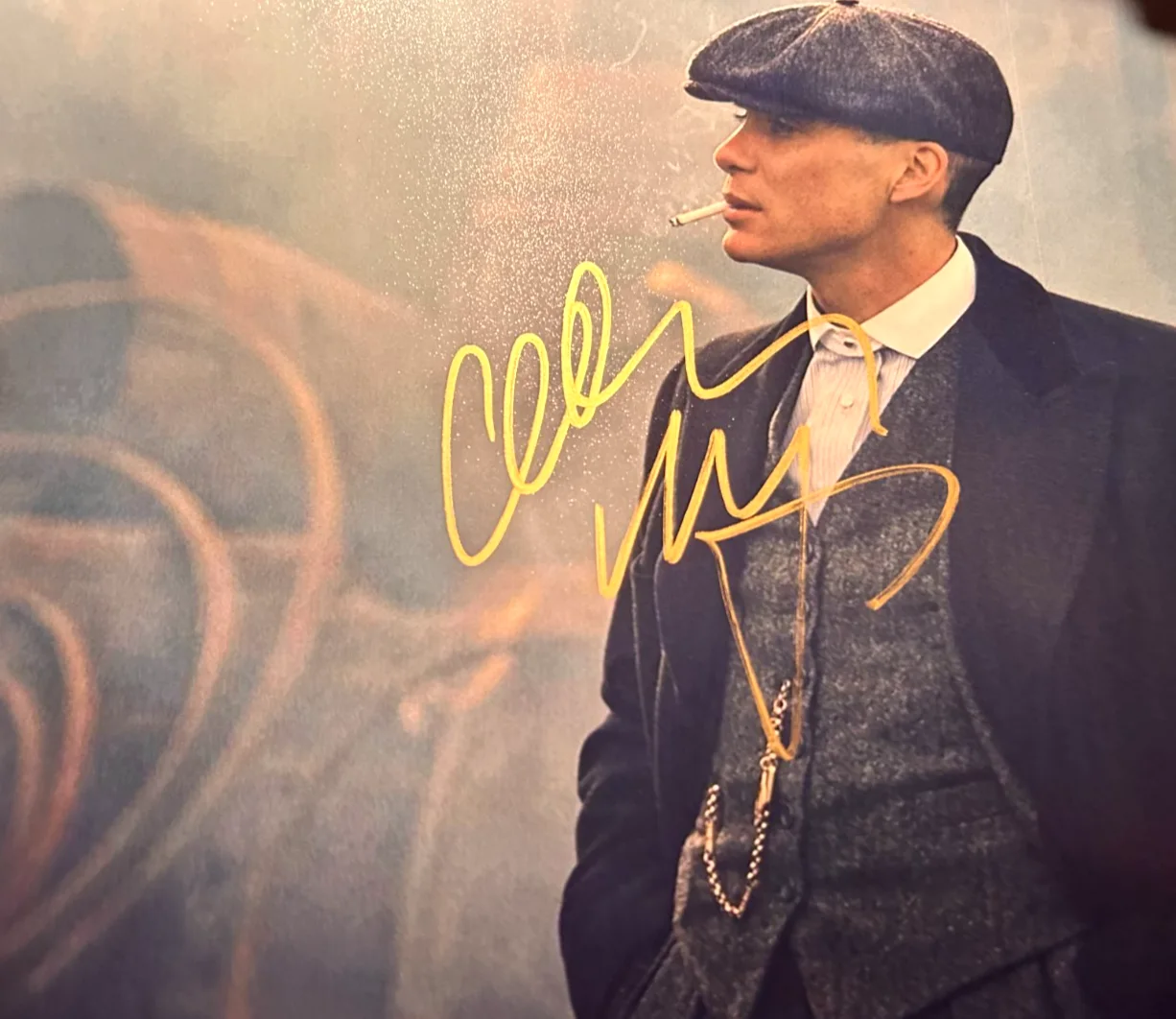 Cillian Murphy — Cillian Murphy Signed 8x10" (PEAKY BLINDERS) Original Autograph GENUINE w/COA, изображение 3