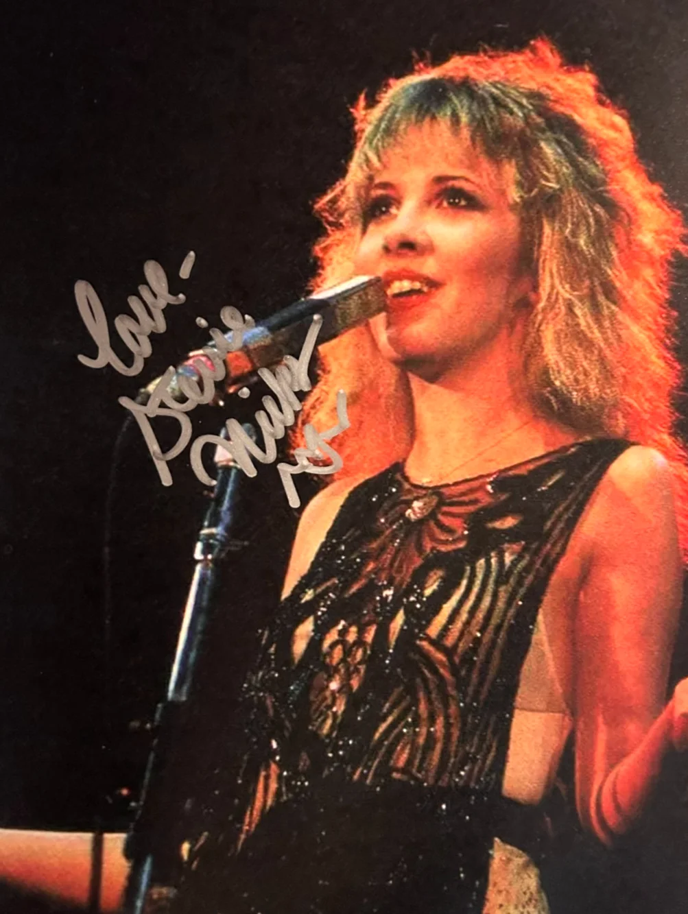 STEVIE NICKS Signed 8x10" Authentic Original Autograph GENUINE w/COA, image 3