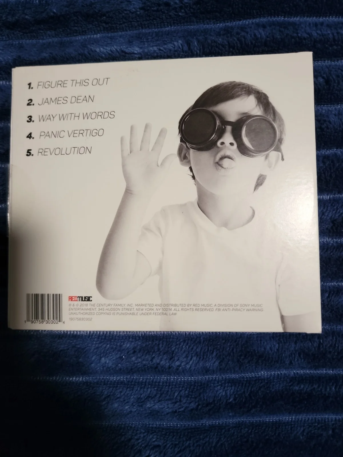 The Wrecks Band Signed Autographed CD Panic Vertigo Nick, image 2