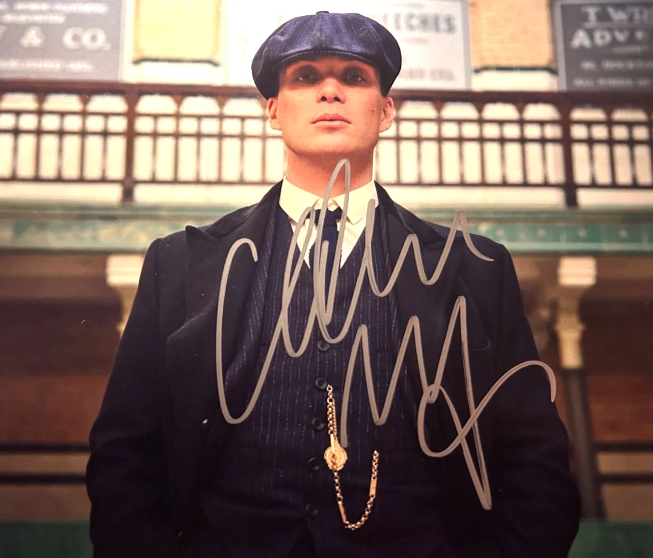 Cillian Murphy — CILLIAN MURPHY Signed (PEAKY BLINDERS) 8x10" Authentic Original Autograph w/COA, image 3
