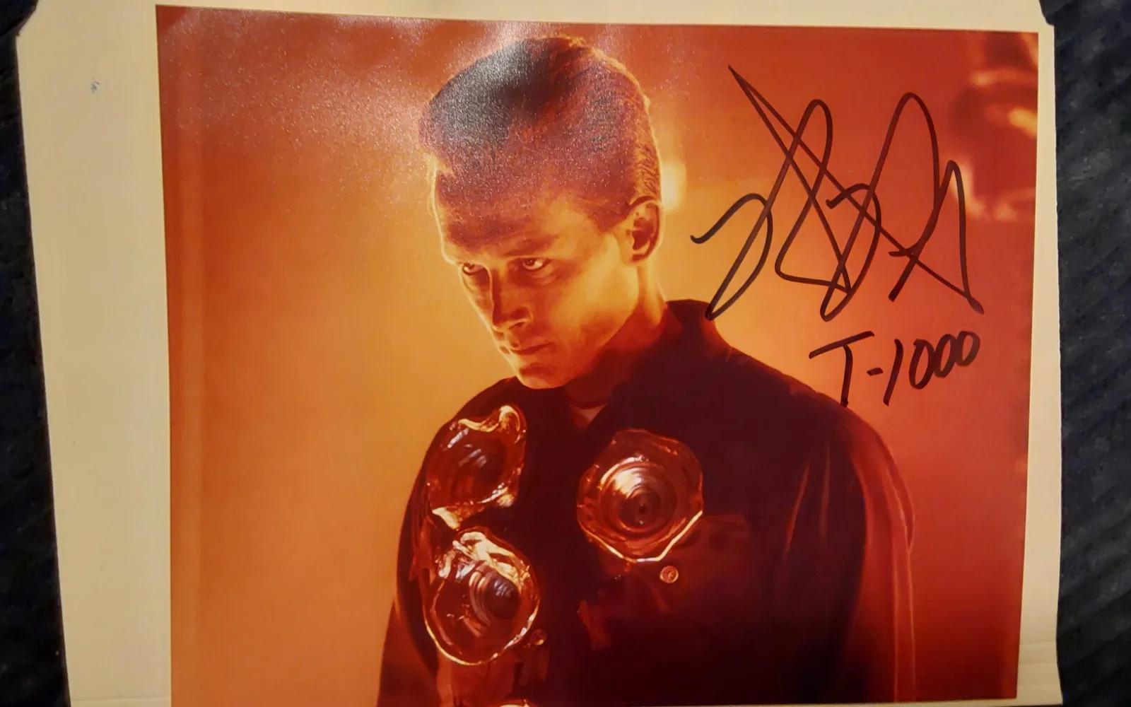 ROBERT PATRICK — ROBERT PATRICK TERMINATOR 2 SIGNED 10X8 COLOR PHOTO AUTOGRAPH T-1000