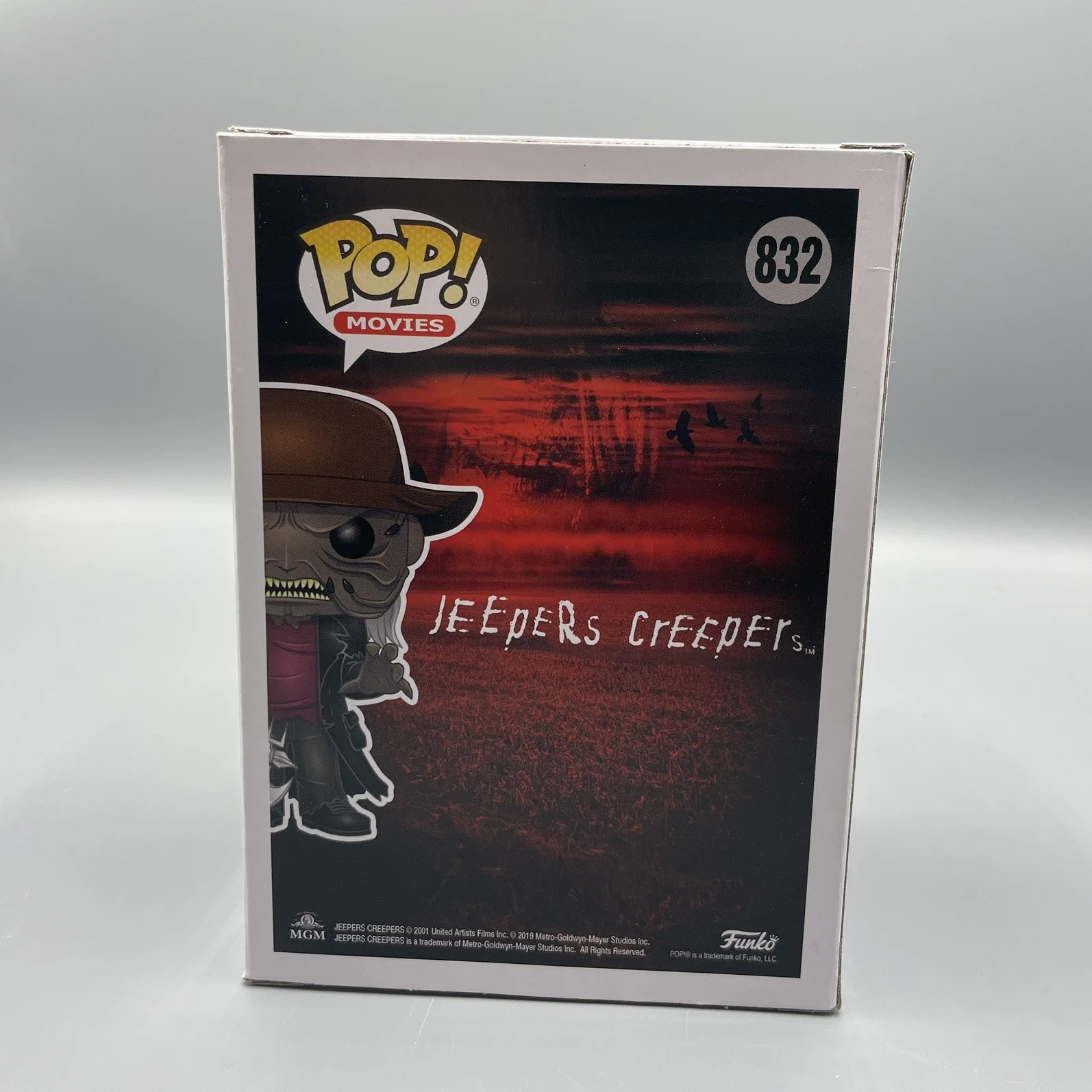Jonathan Breck — JONATHAN BRECK SIGNED CREEPER FUNKO POP #832! JEEPERS CREEPERS! JSA COA!, изображение 4