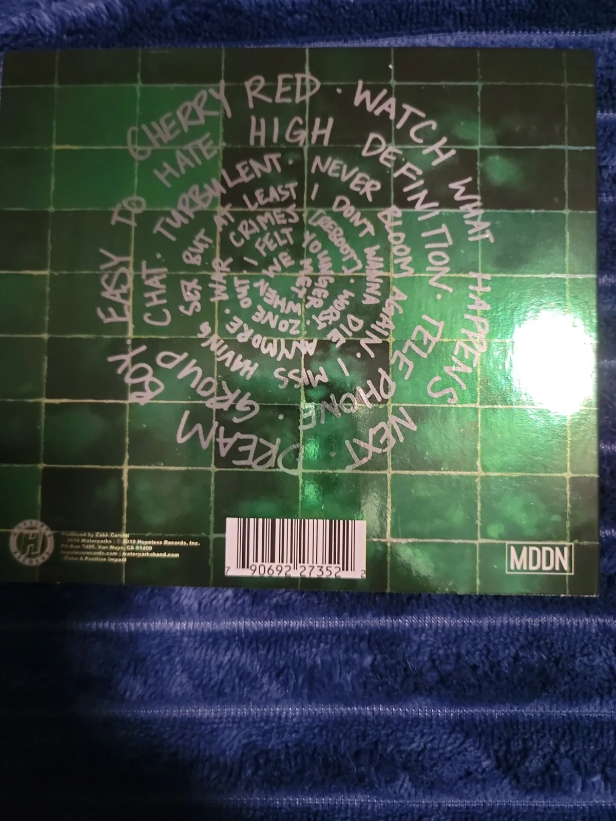 Waterparks Band Signed Autographed CD Fandom Awsten Otto Geoff Brand New Rare, изображение 3