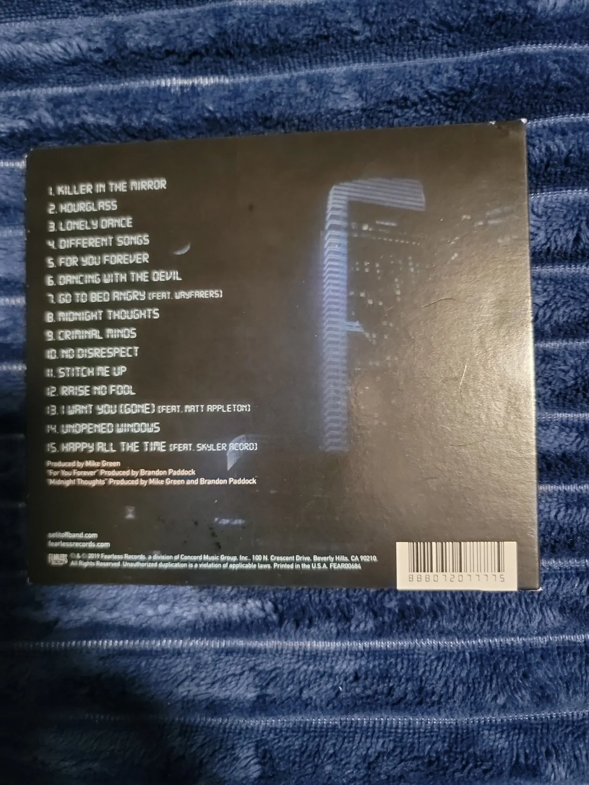 Set It Off Band Cd Signed Autographed Cody Maxx Zach Midnight Dan, image 3