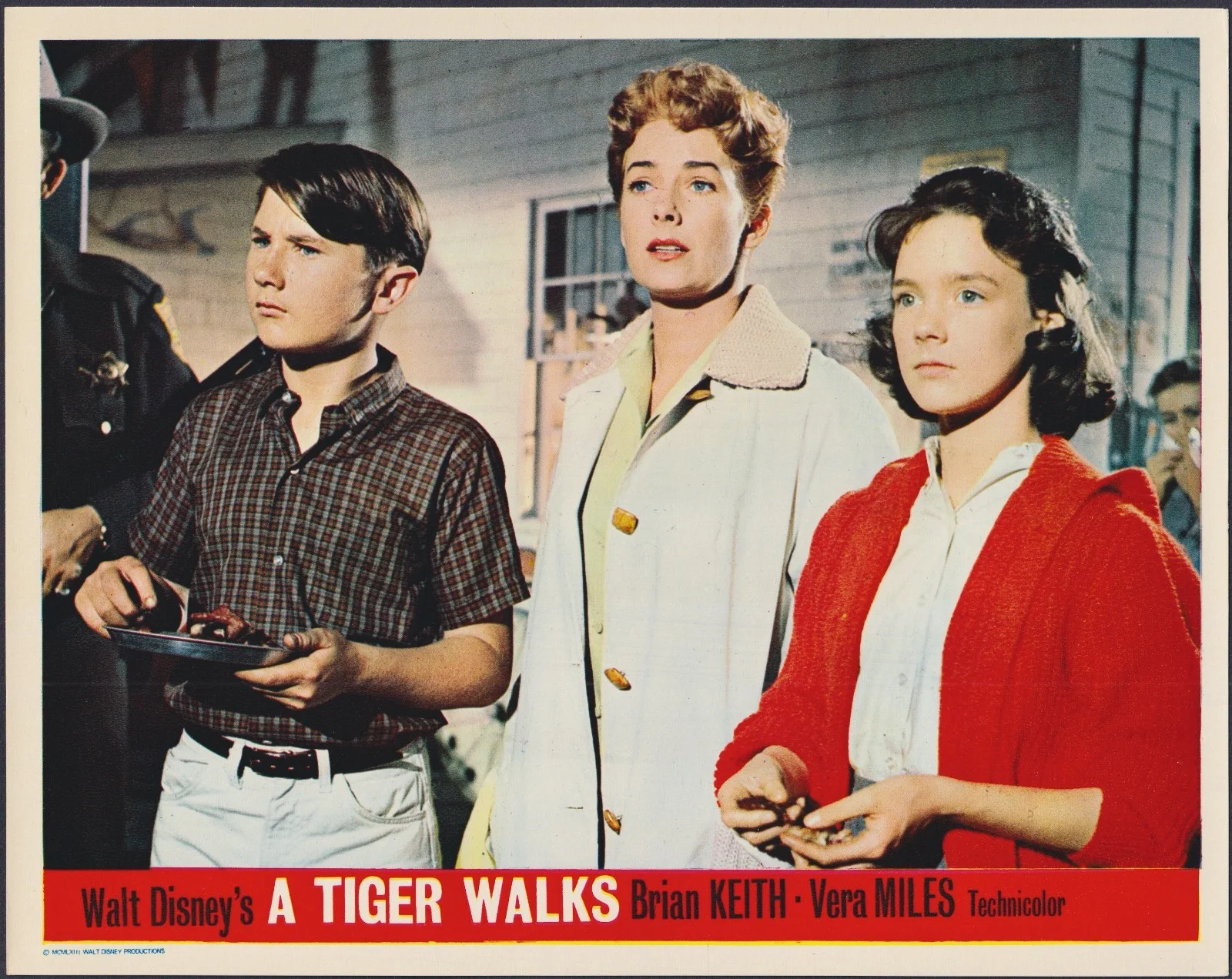 A Tiger Walks 8x ORIGINAL UK FOH Lobby Cards DISNEY Vera Miles 1964, изображение 3