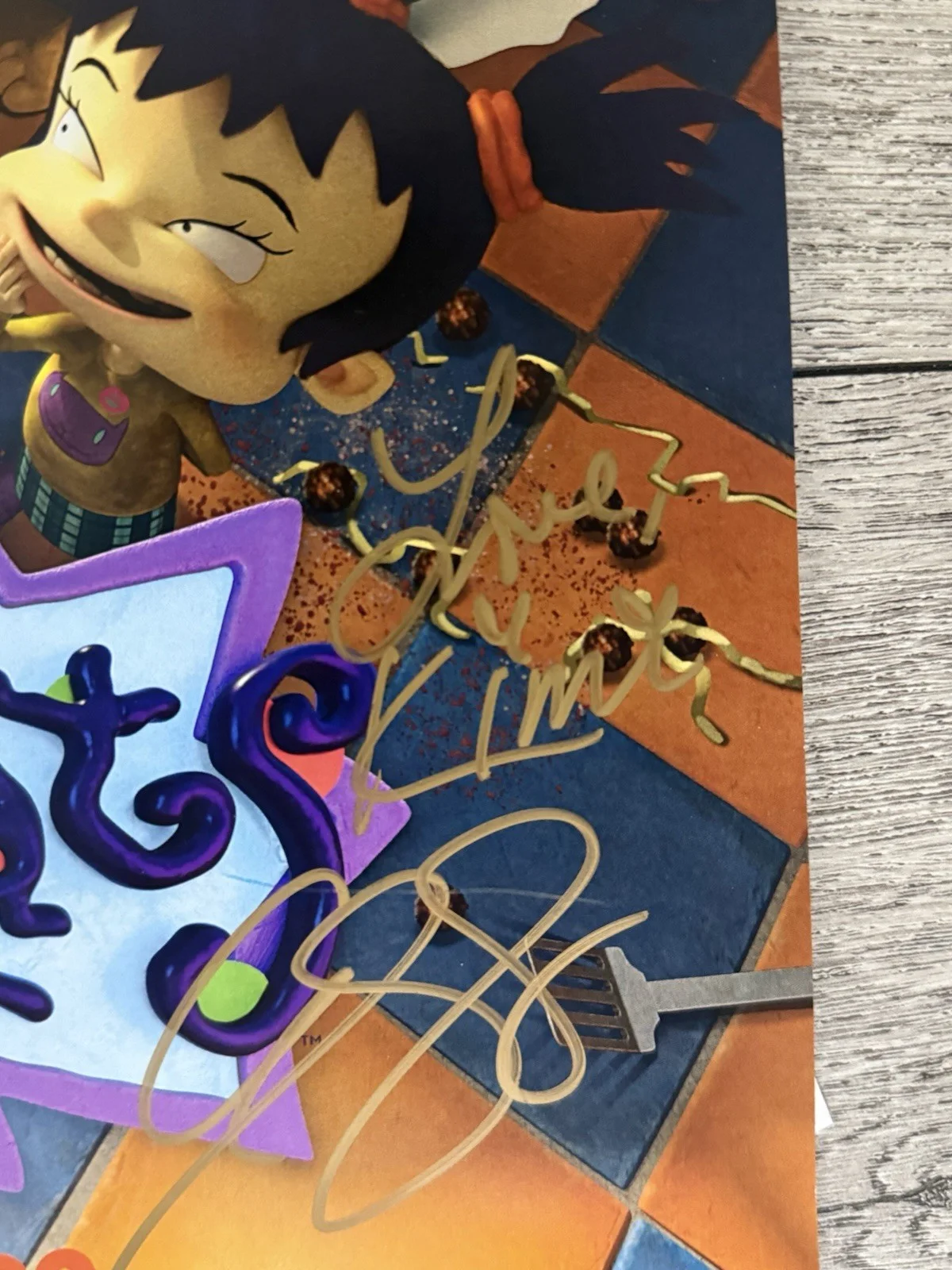 Signed Rugrats Paramount 2022 Poster Multi Signed Cast & Executive Producer Nik, image 3