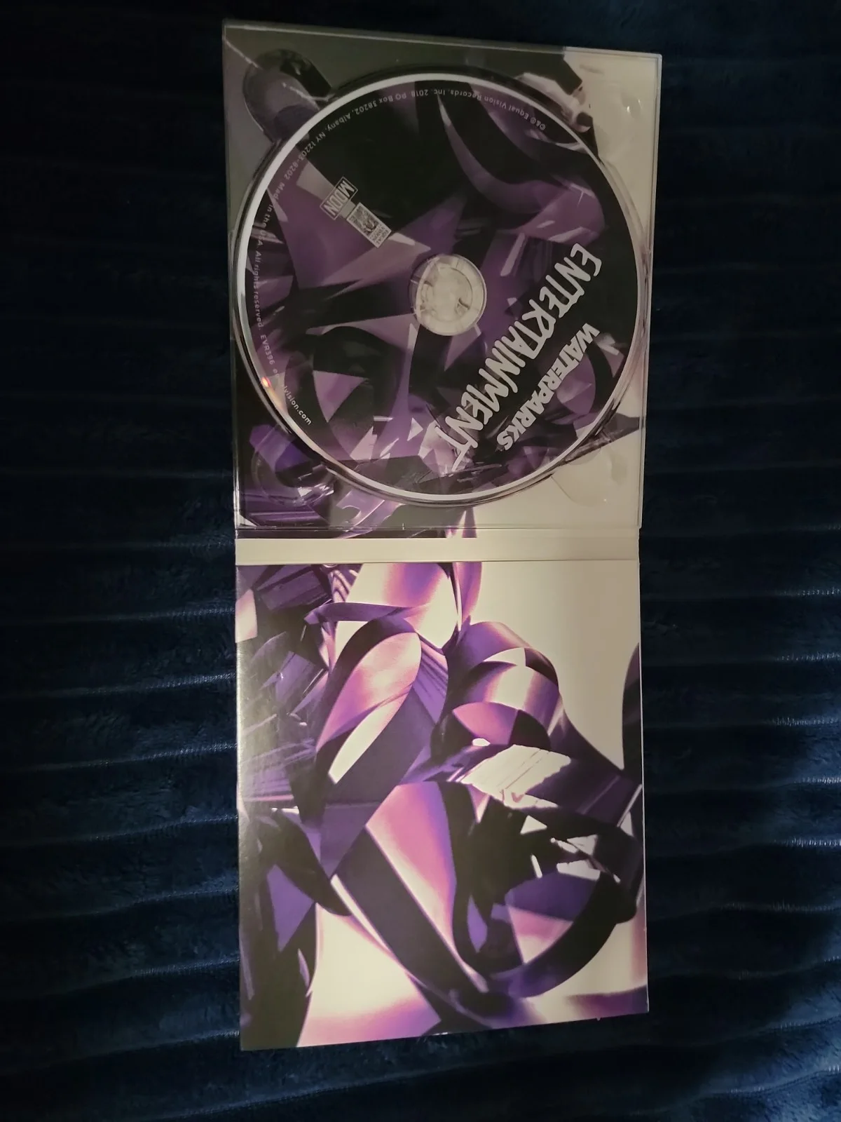 Waterparks Band ENTERTAINMENT Signed Autographed CD Awsten Otto Geoff Brand New, изображение 2