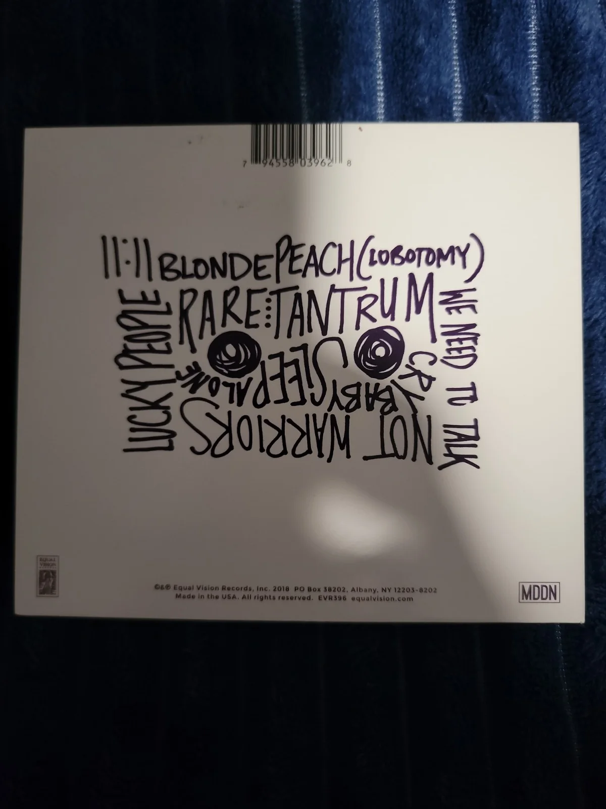 Waterparks Band ENTERTAINMENT Signed Autographed CD Awsten Otto Geoff Brand New, изображение 3