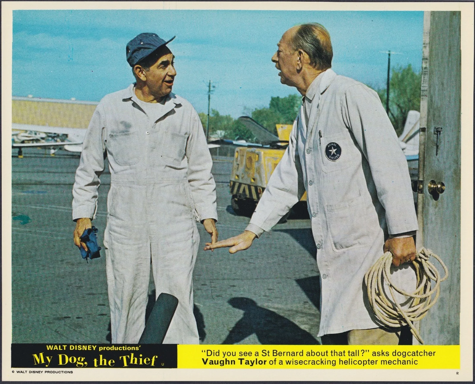 My Dog the Thief 8x ORIGINAL UK FOH Lobby Cards DISNEY 1969, изображение 4