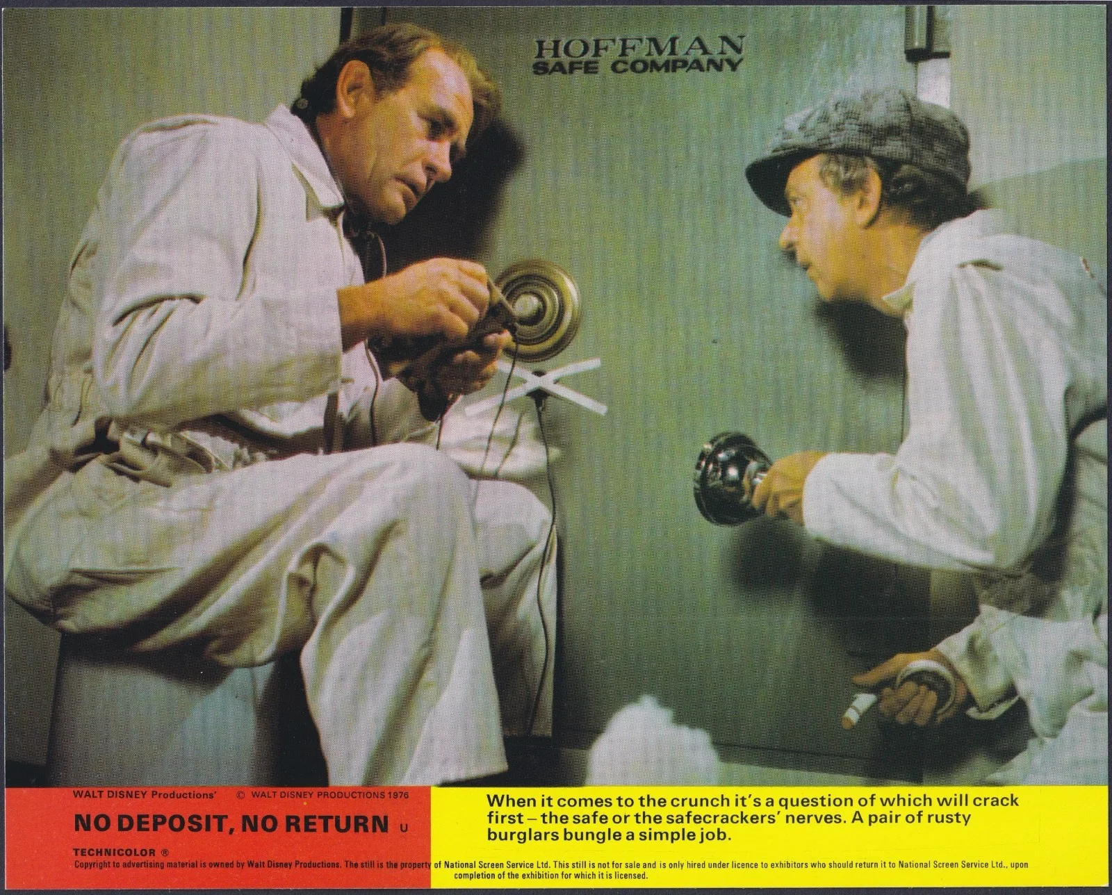 No Deposit No Return 8x ORIGINAL UK FOH Lobby Cards DISNEY David Niven 1976, изображение 4