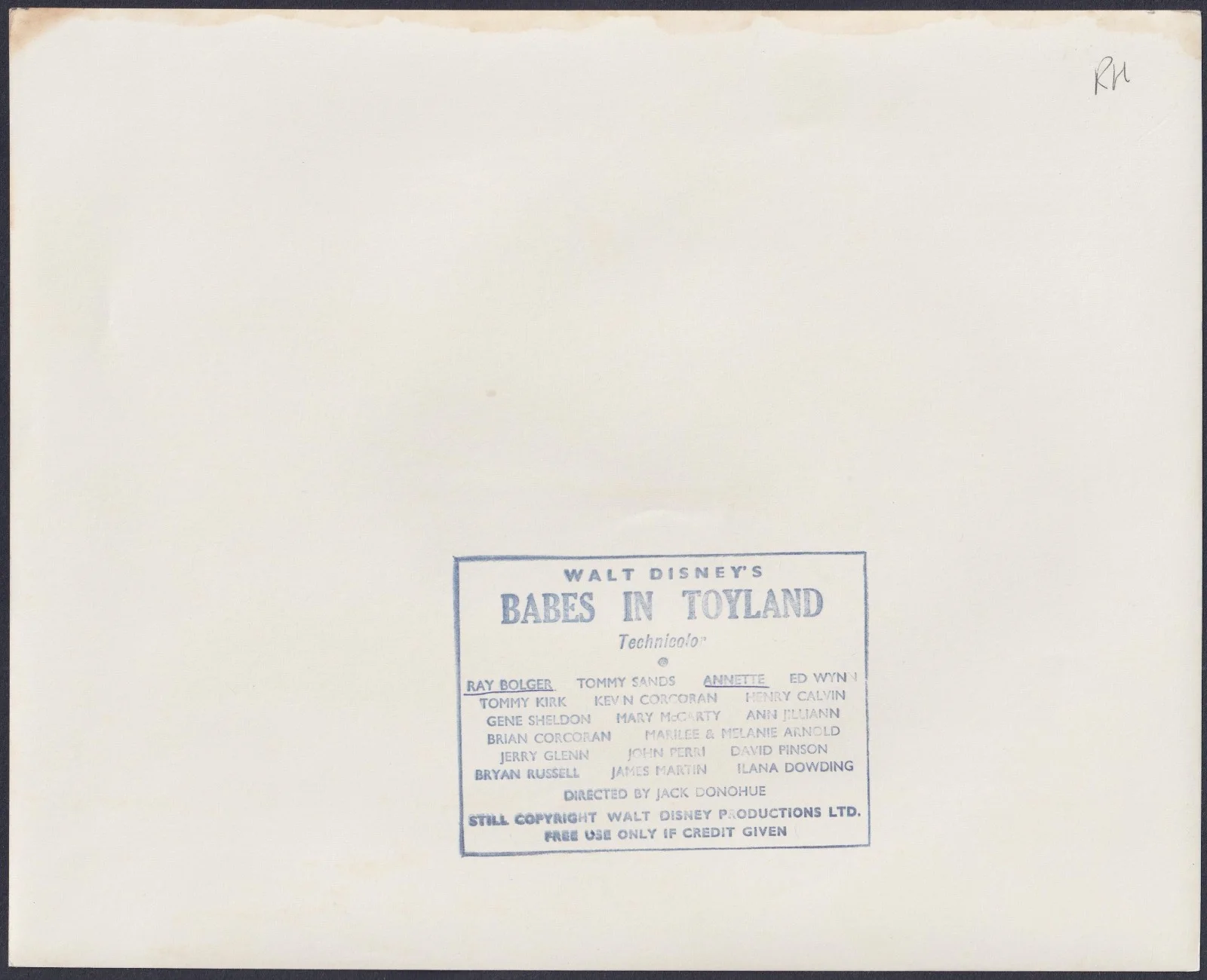 Babes in Toyland 12x ORIGINAL Studio Stills Annette Funicello Bolger DISNEY [2], image 3