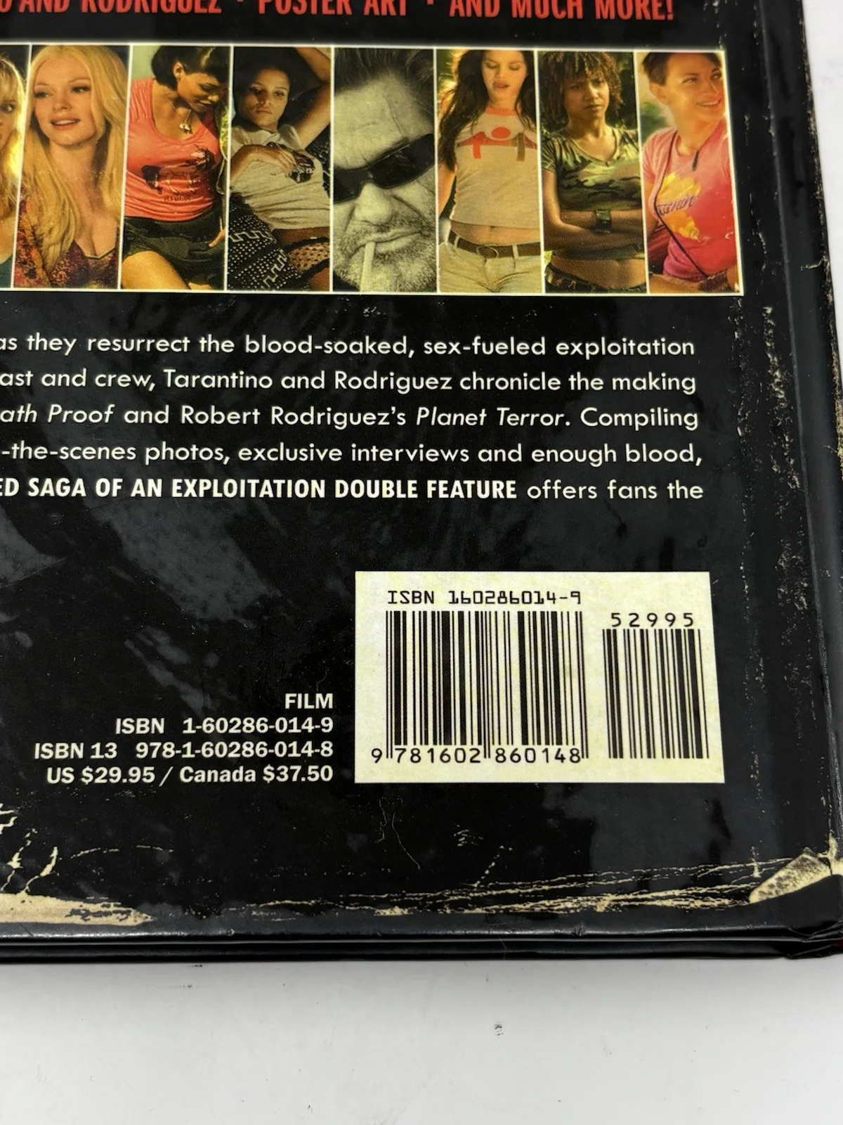 Robert Rodriguez — RARE! GRINDHOUSE SIGNED AUTOGRAPHED BOOK RODRIGUEZ, DAWSON, MCGOWAN, RODRIGUEZ, image 4