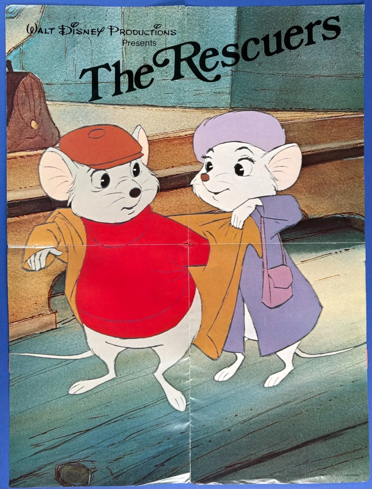 The Rescuers ORIGINAL Press Book & 8x Stills Walt Disney FIRST RELEASE, изображение 3