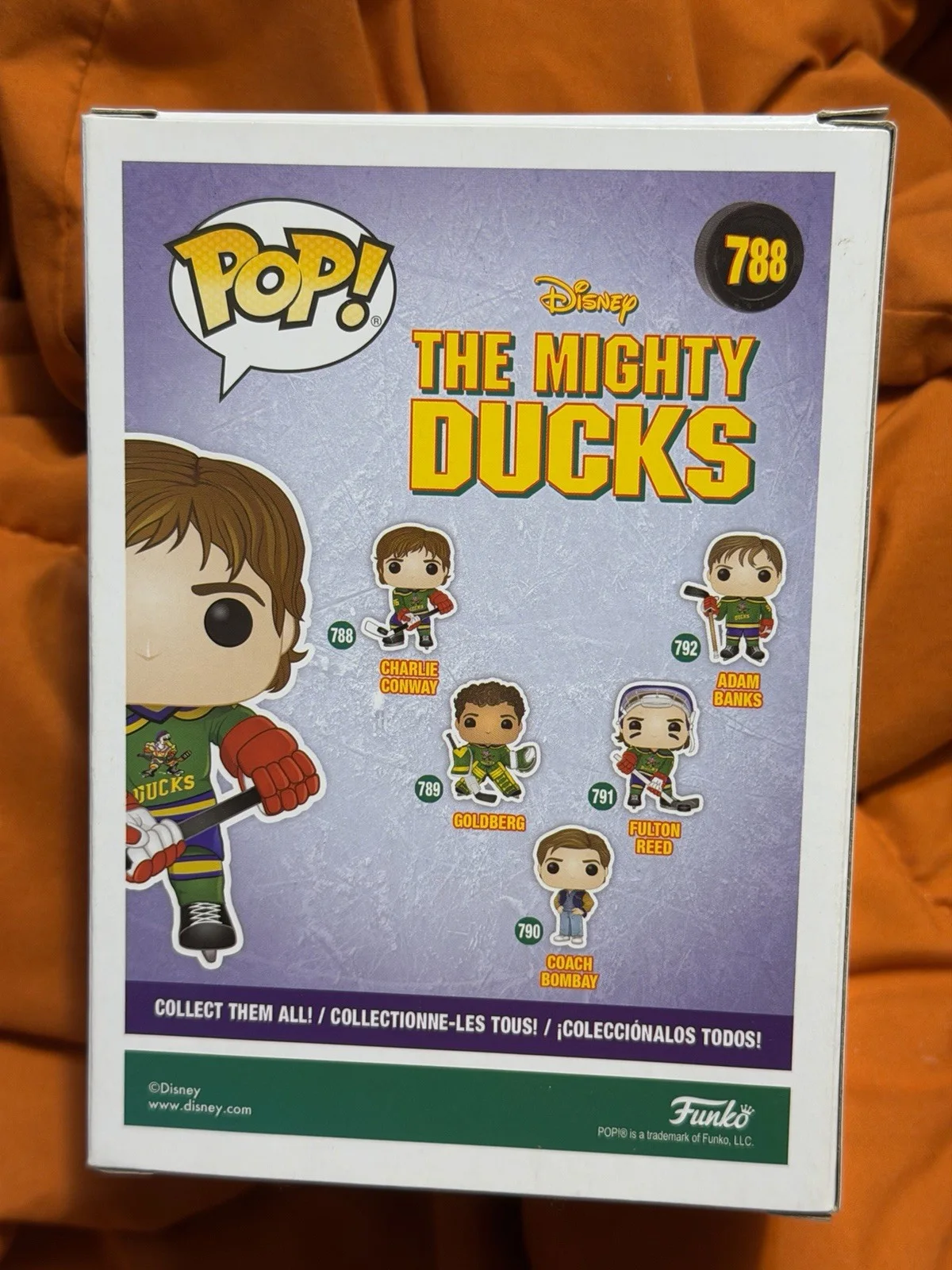 Joshua Jackson — Joshua Jackson Signed Charlie Conway Funko Figure The Mighty Ducks JSA COA, изображение 4
