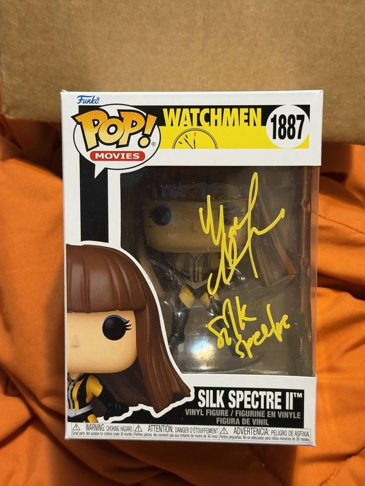Malin Akerman — Malin Akerman Signed Silk Spectre Funko Watchmen Autograph Beckett COA DC COMICS