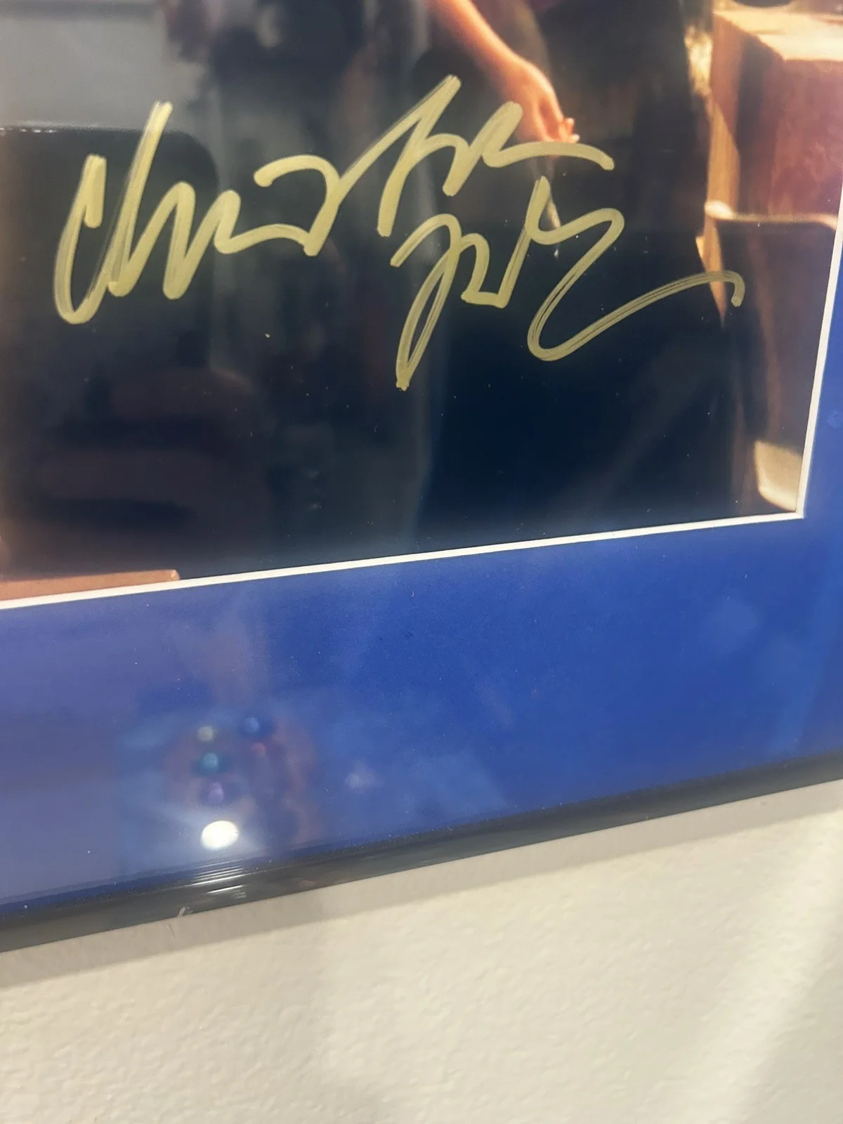 RARE Christian Bale Katie Holmes’s Signed Batman Begins Photo (comes with COA), image 2