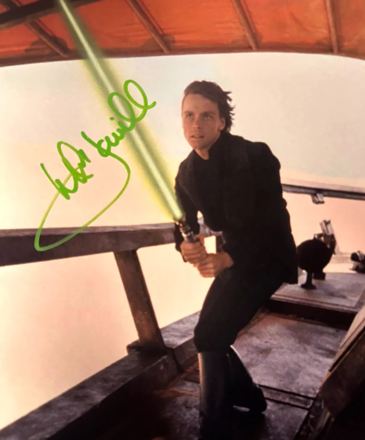 Mark Hamill — STAR WARS Signed (MARK HAMILL) 8x10" Authentic Original Autograph GENUINE w/COA, image 3