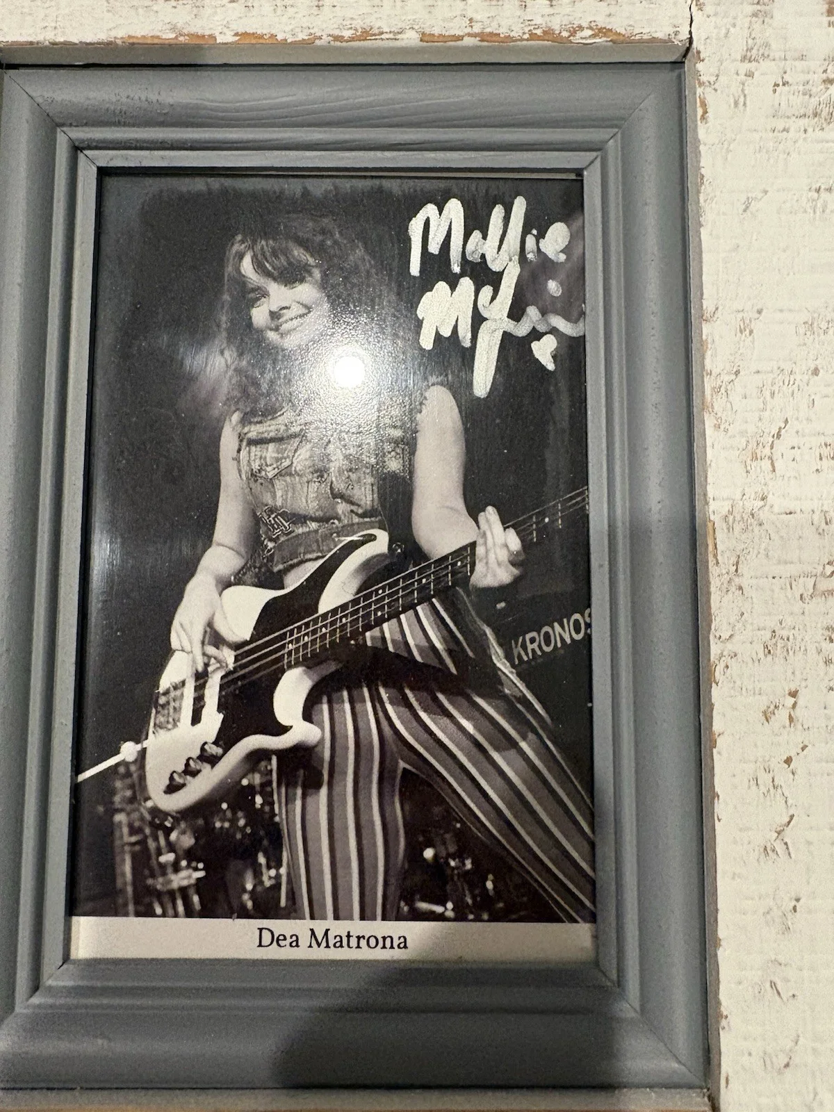Dea Matrona Original Signed Framed Photographs & 'Away From The Tide' CD, image 4