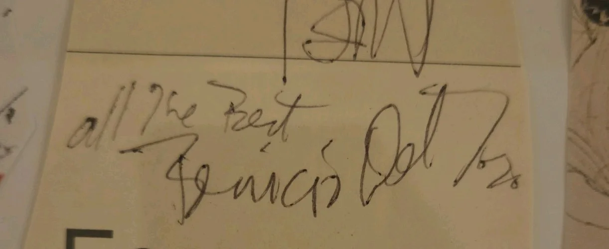 Johnny Depp/ Benico Del Toro, F.A.L.L.V. signed Prop, in person on set. 100% rle, изображение 5