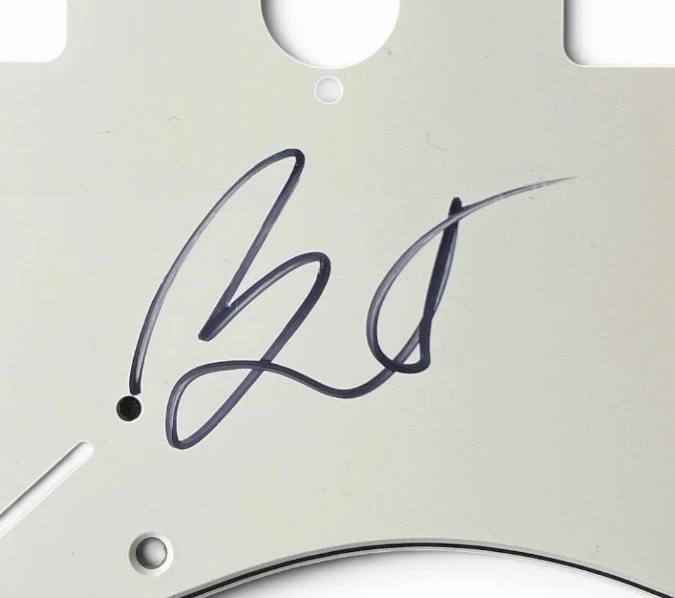 Brad Paisley Autograph Signed Stratocaster Pickguard with Beckett COA, image 2