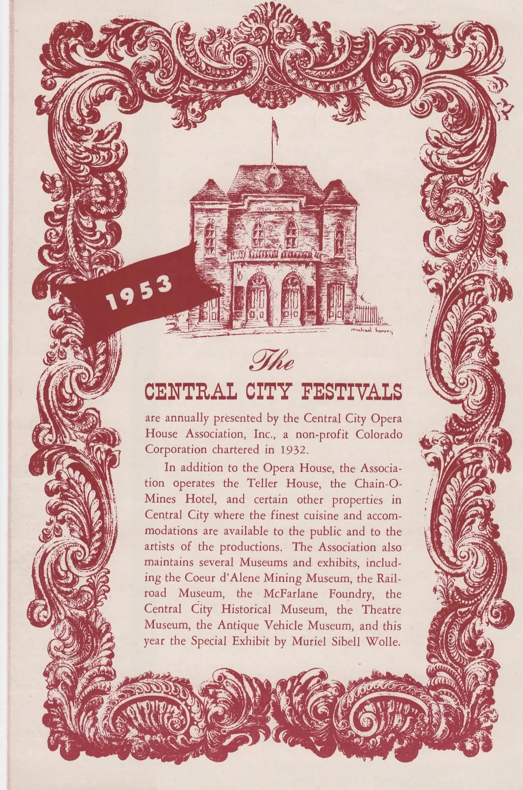 Shirley Booth — Collection-1953 Central City CO Opera Festival-Signed Shirley Booth-Dino Diluca, изображение 5