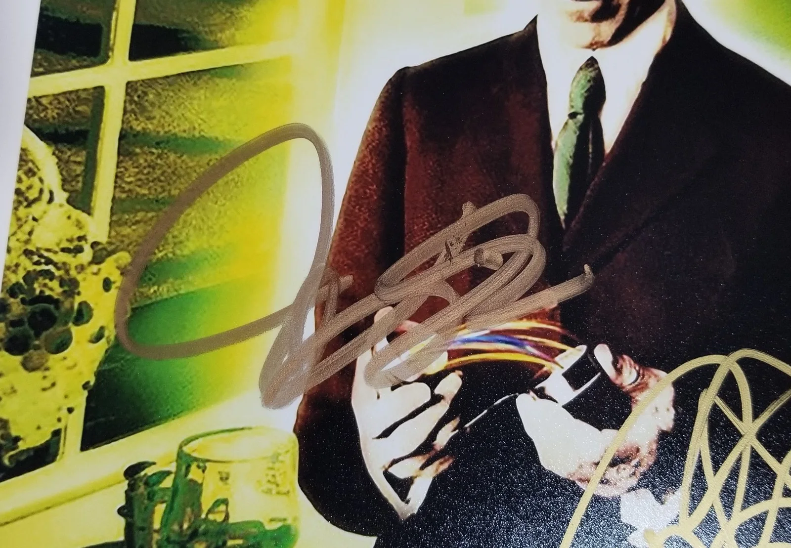 TESLA band hand SIGNED 11x11" Psychotic Supper Photo COA Autographed by 5, image 3