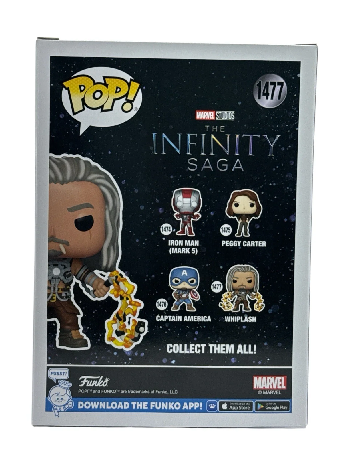 Mickey Rourke — Mickey Rourke Autograph Signed The Infinity Saga Whiplash Funko Pop Beckett COA, image 2