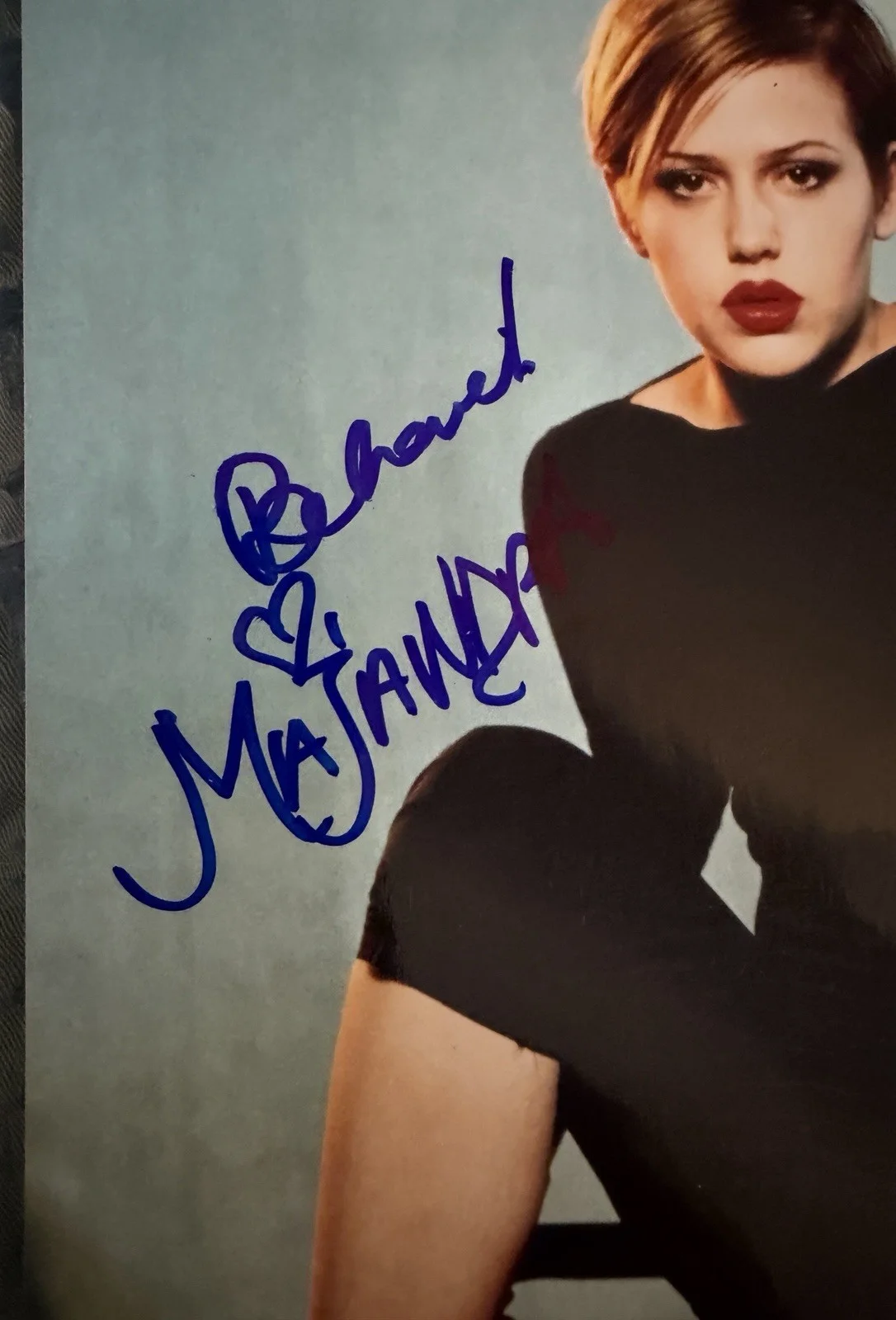 “MAJANDRA DELFINO” SIGNED PHOTO 8x10 Roswell-Maria DeLuca AUTOGRAPHED PHOTOGRAPH, изображение 2