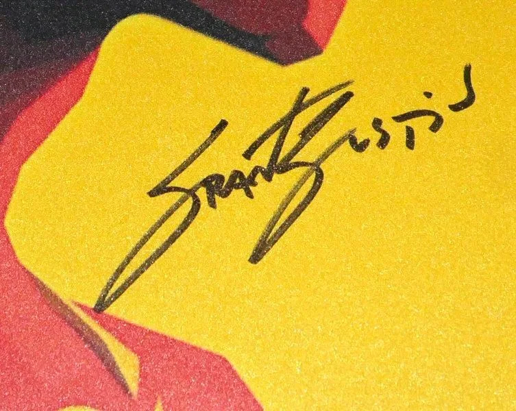 Grant Gustin — GRANT GUSTIN SIGNED BARRY ALLEN "THE FLASH" 8 X 12 TIN PHOTO JSA WITNESSED, изображение 2