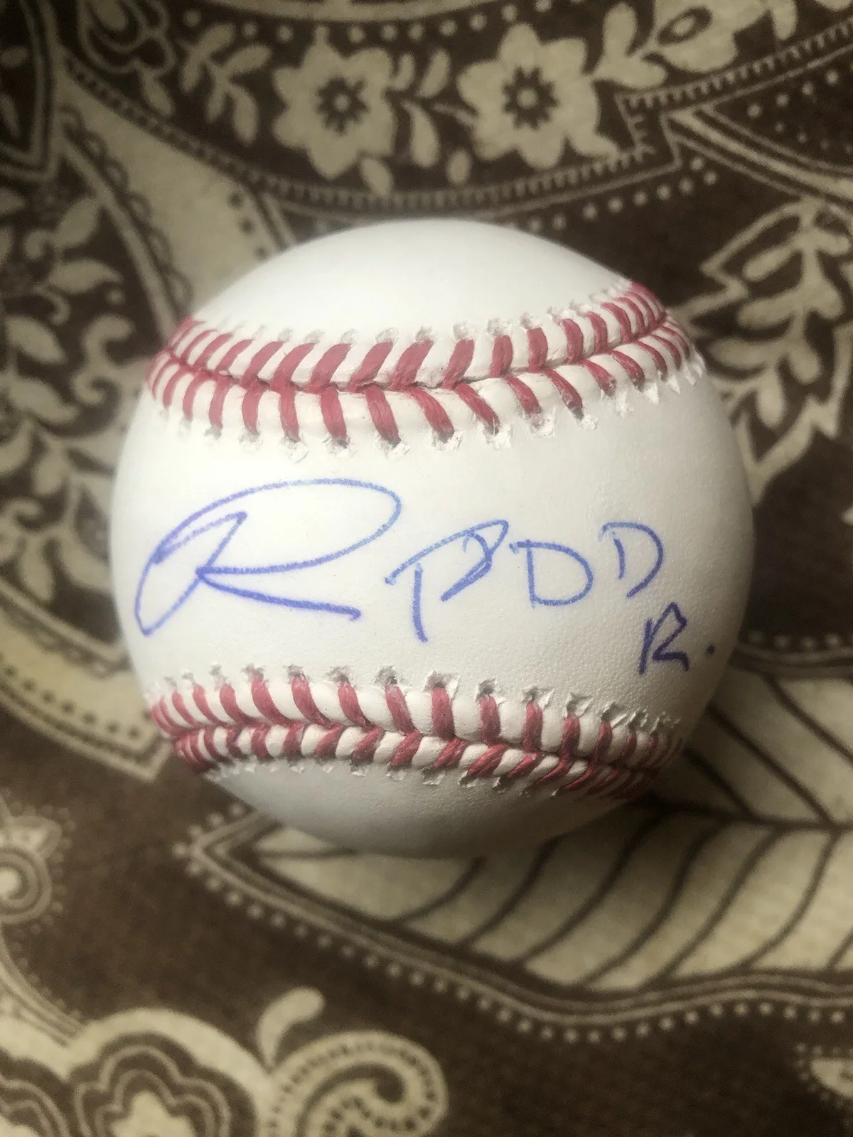 Todd Rundgren Signed Baseball, изображение 2