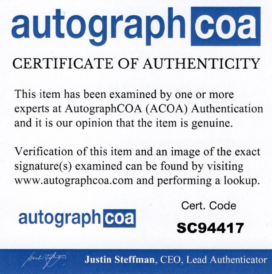 Owen Wilson with Jennifer Aniston MARLEY & ME Signed 8x10 Photo PSA & ACOA COA!, изображение 2