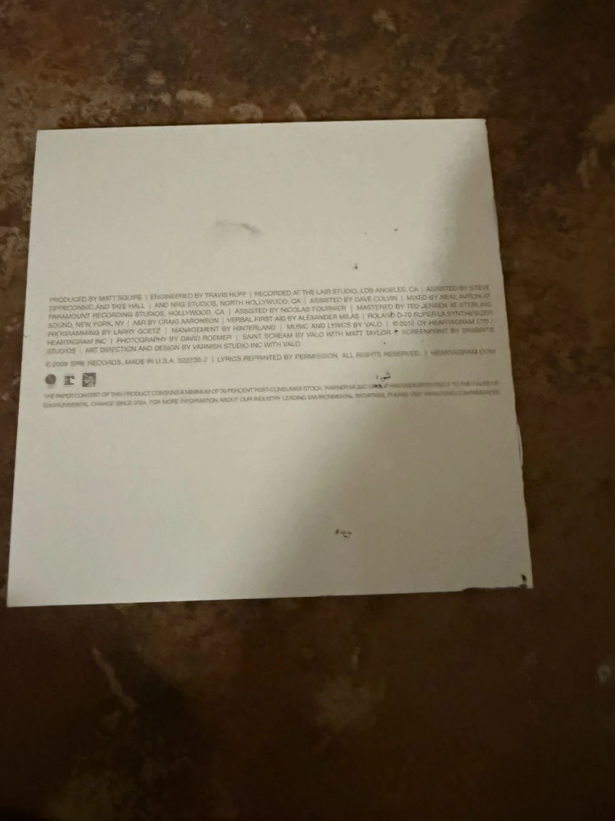 Him Screamworks Insert Full band Autographed Ville Valo Signed Heartagram, изображение 2