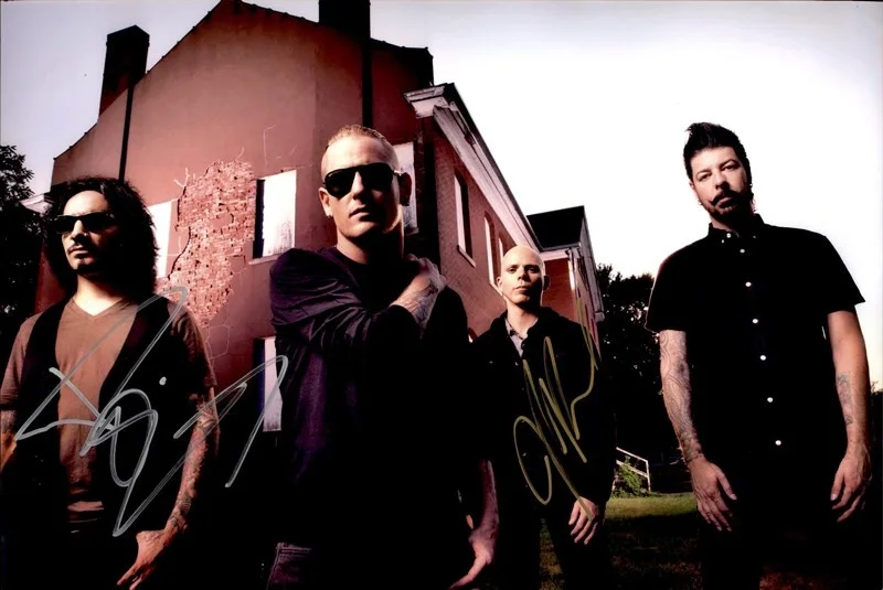 Stone Sour — Stone Sour Band Authentic signed rock 10x15 photo W/Cert Autographed 26-a