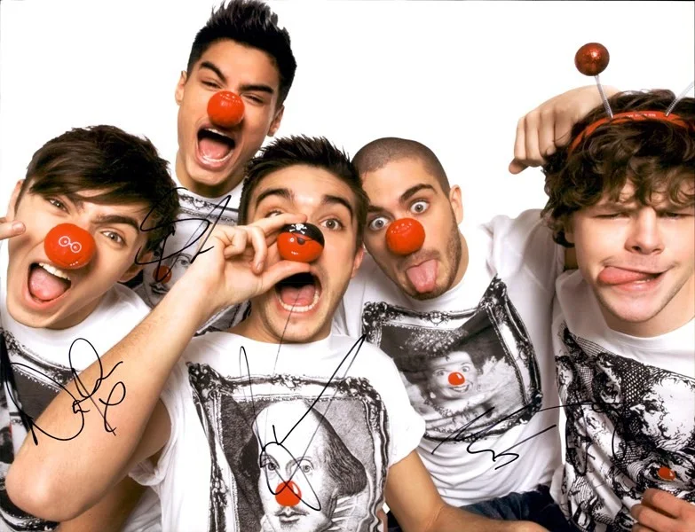 The Wanted — The Wanted Band Authentic signed rock 10x15 photo W/Cert Autographed 26-a