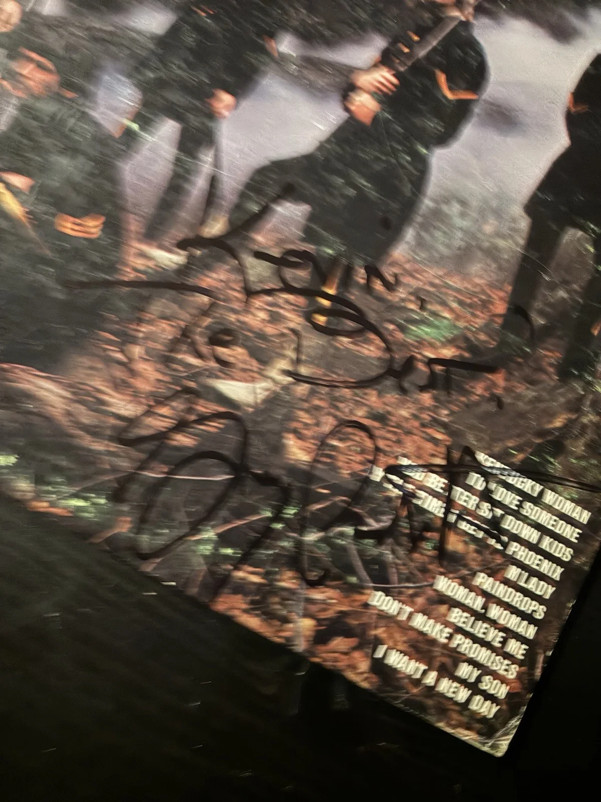 Gary Puckett & The Union Gap Woman, Woman LP signed by Gary Puckett Vinyl, изображение 2