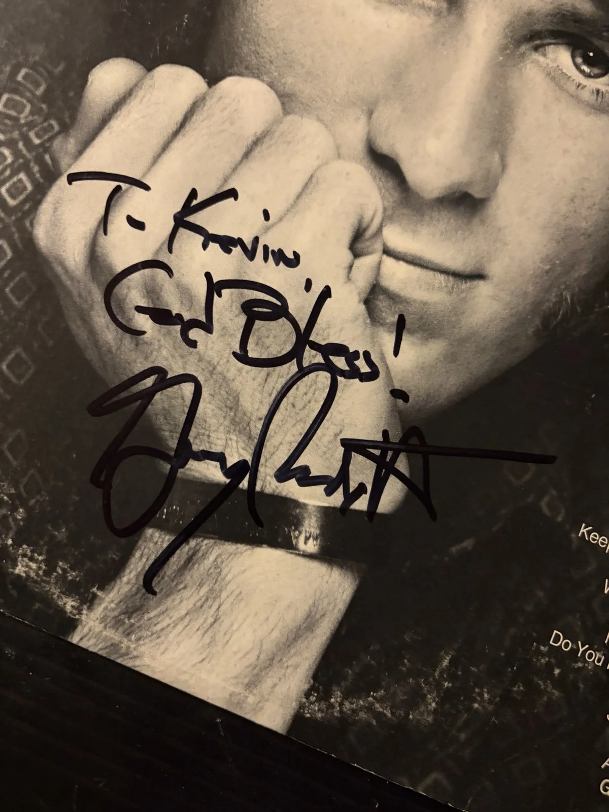 The Gary Puckett Album LP signed by Gary Puckett Vinyl Autographed, image 2