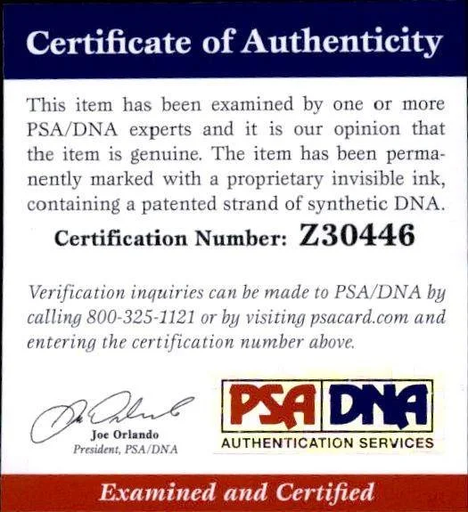 Steven Tyler — Aerosmith Steven Tyler PSA/DNA authentic signed 10X15 photo |CERT Autograph A7, image 2