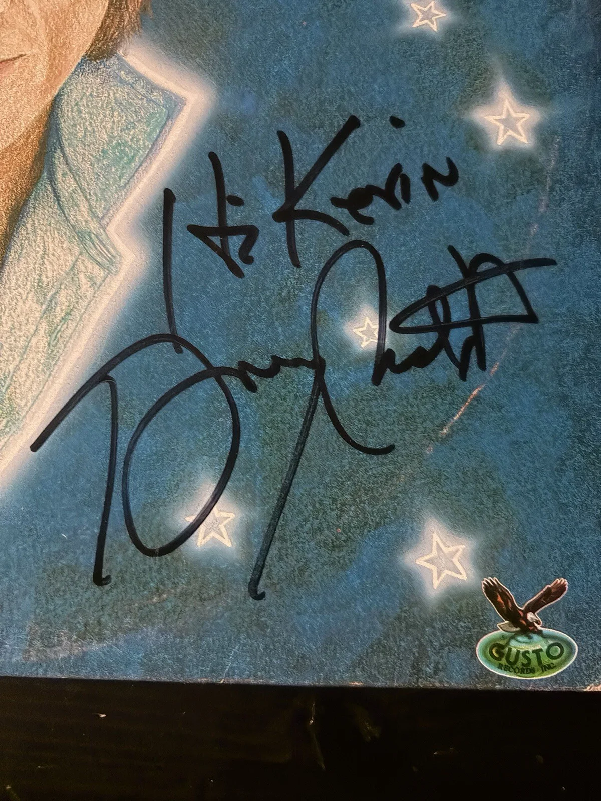 The Best Of Gary Puckett & The Union Gap LP signed by Gary Puckett Vinyl, изображение 2