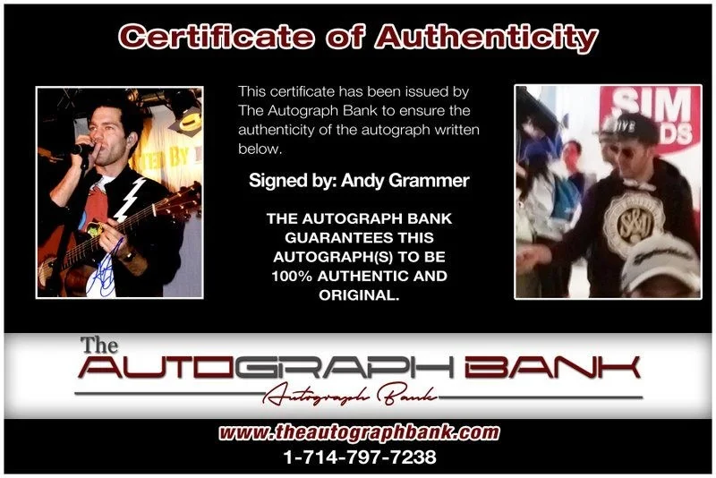 Andy Grammer — Andy Grammer Authentic signed rock 10X15 photo W/Certificate Autographed (B2), image 2