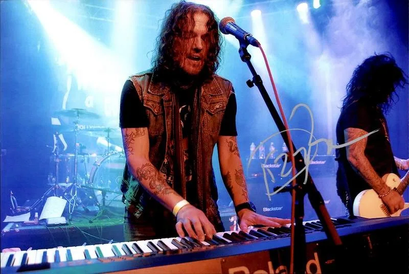 Dizzy Reed — Guns N Roses Dizzy Reed authentic signed rock 10X15 photo W/Cert Autographed A1