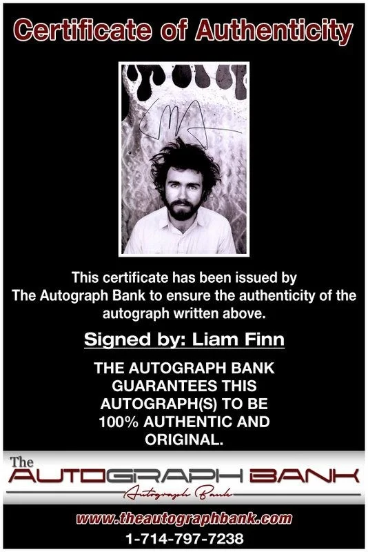 Liam Finn — Liam Finn Authentic signed rock 10X15 photo W/Certificate Autographed (B4), image 2