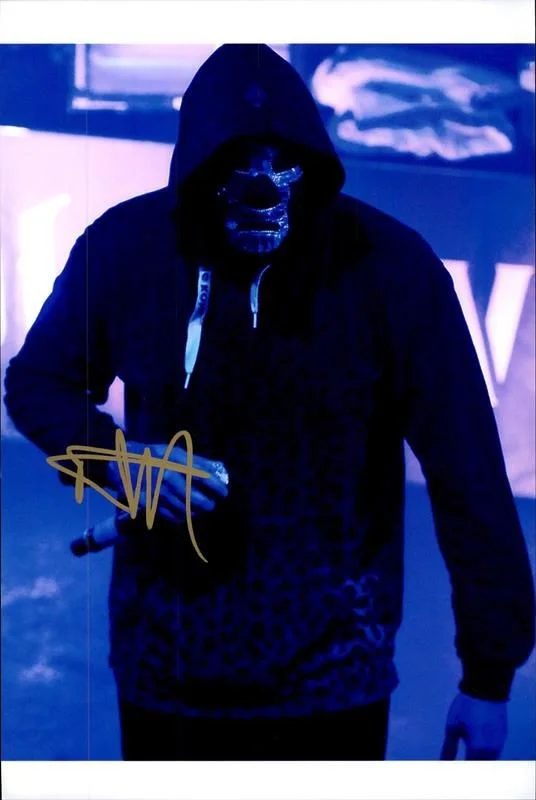 Funny Man — Funny Man Hollywood Undead authentic signed 10x15 photo |CERT Autographed B01