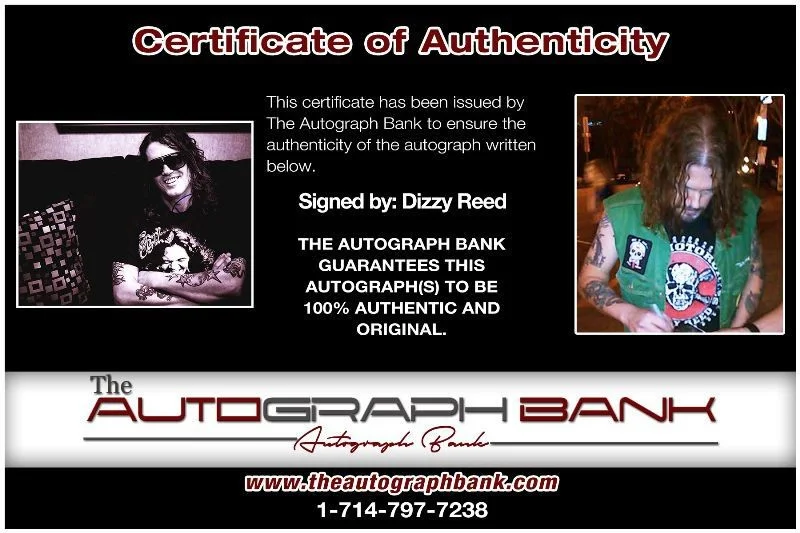Dizzy Reed — Dizzy Reed Gun N Roses Authentic signed rock 8x10 photo W/Cert Autographed 136-a, изображение 2